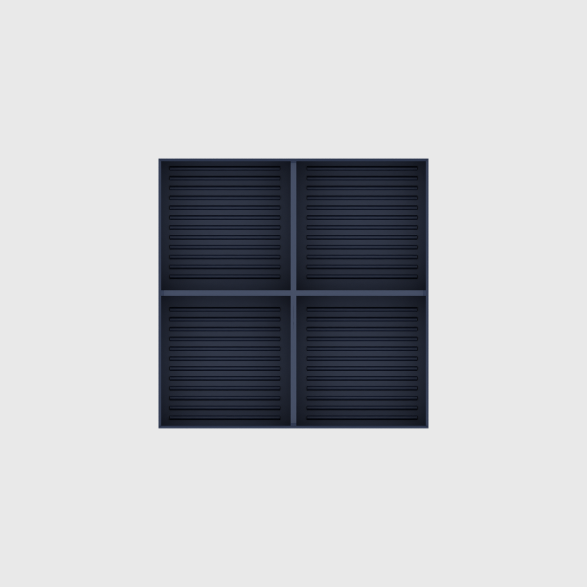 Teabagbox 5x5 in Army Blue