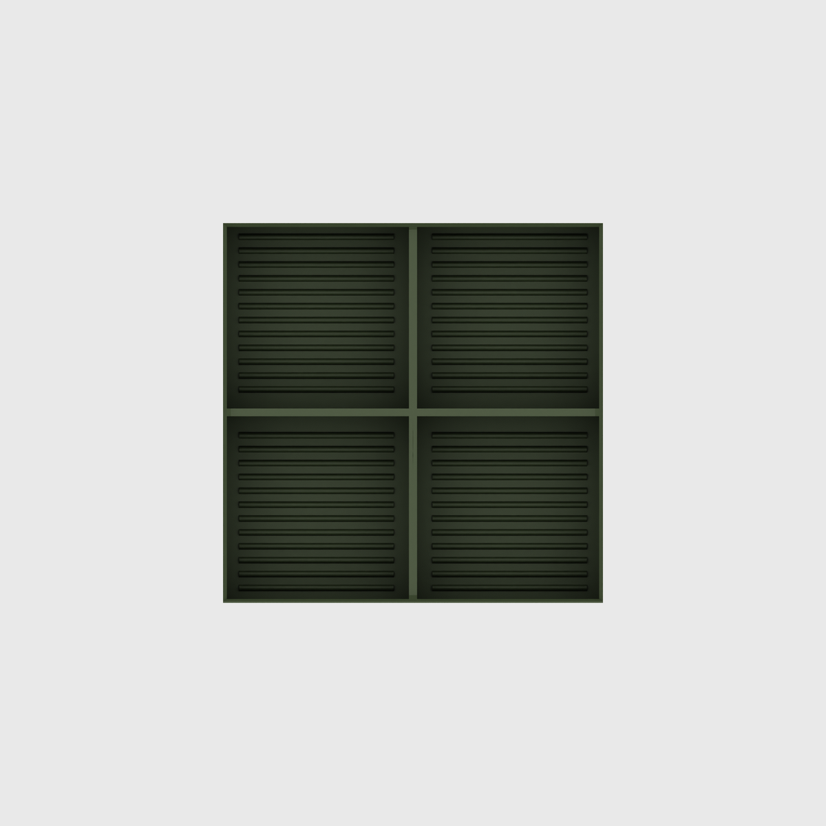 Teabagbox 5x5 in Olive Green