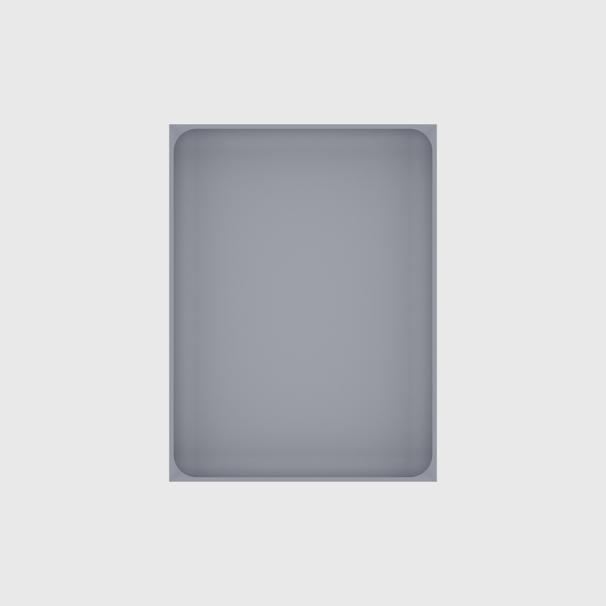 Large tray organiser – 8x6 (236 × 177 mm) in Fossil Grey