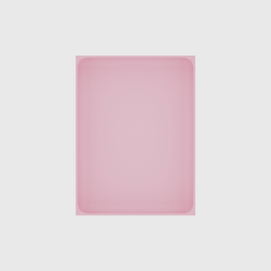 Large tray organiser – 8x6 (236 × 177 mm) in Sakura Pink